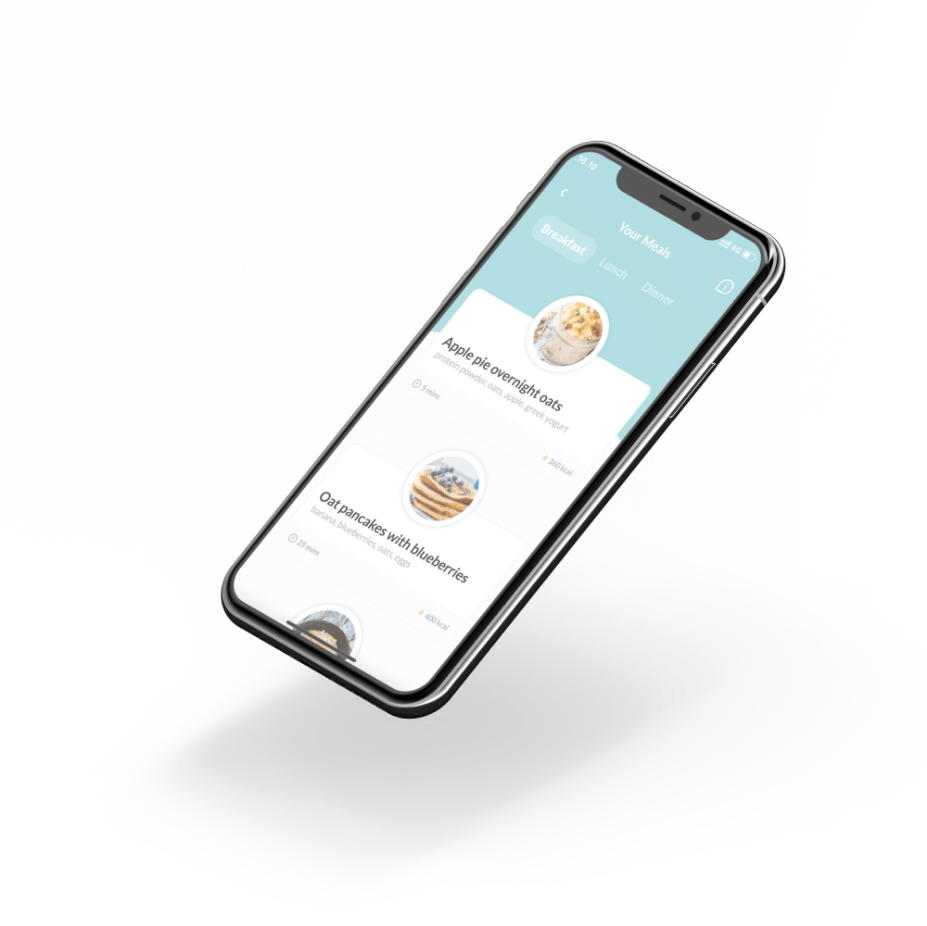 Online Coaching App - Meal Plans